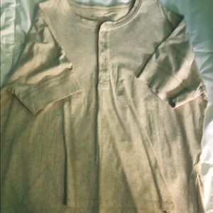 Women's American Eagle Henley short sleeve top